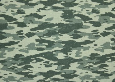 Baumwolle Webware Camouflage Flecktarn grün olivgrün